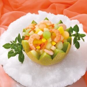 ENSALADA DE FRUTAS Y LANGOSTINOS PCS