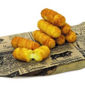 TEQUEÑOS DE MAIZ CON EDAM