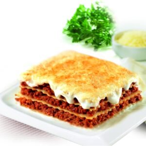 LASAÑA GRATINADA CON BECHAMEL 300 GR.