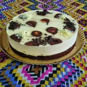 TARTA BROWNIE CHOCOLATE BLANCO 1,3 KG